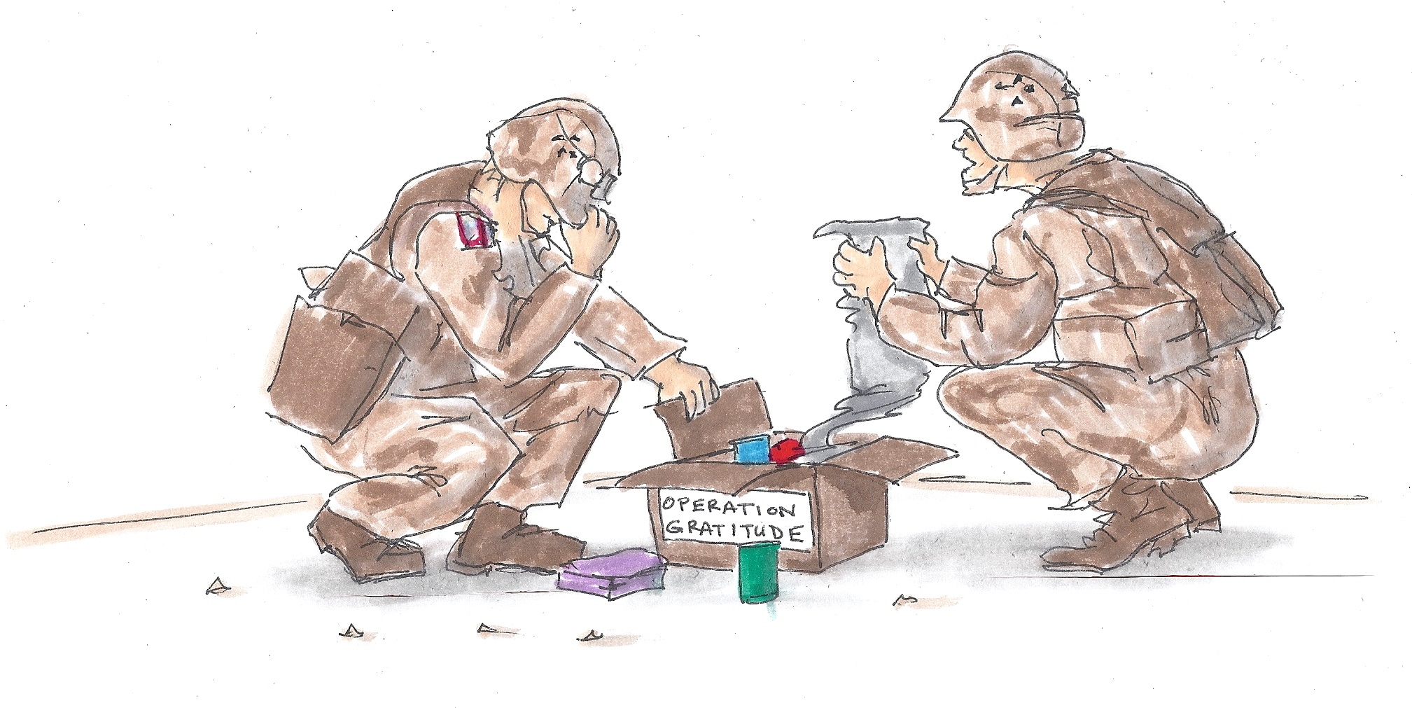 Send a Care Package to Servicemen Overseas